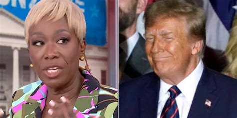 joy reid trump wig.